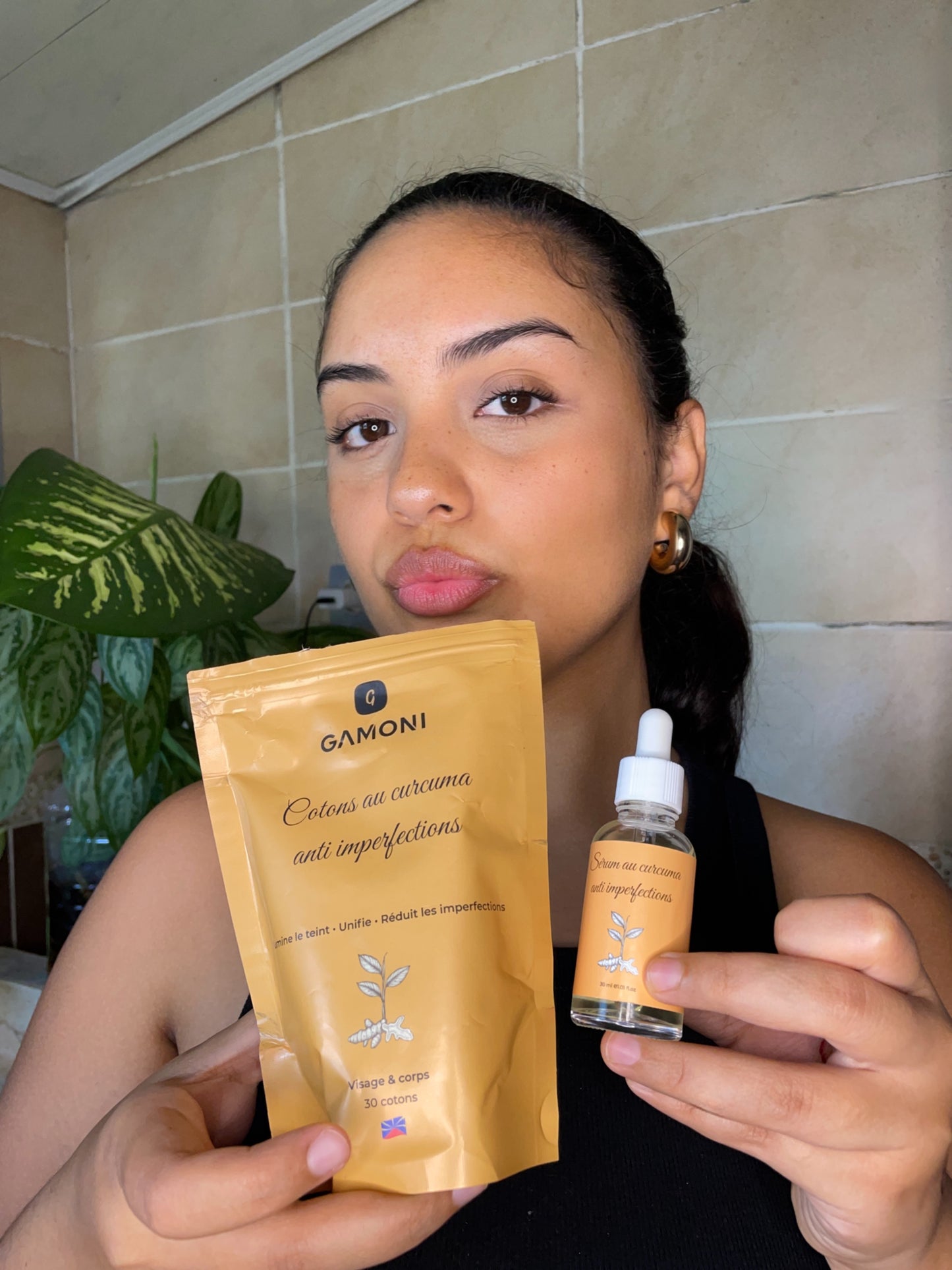 Cotons au Curcuma GAMONI France