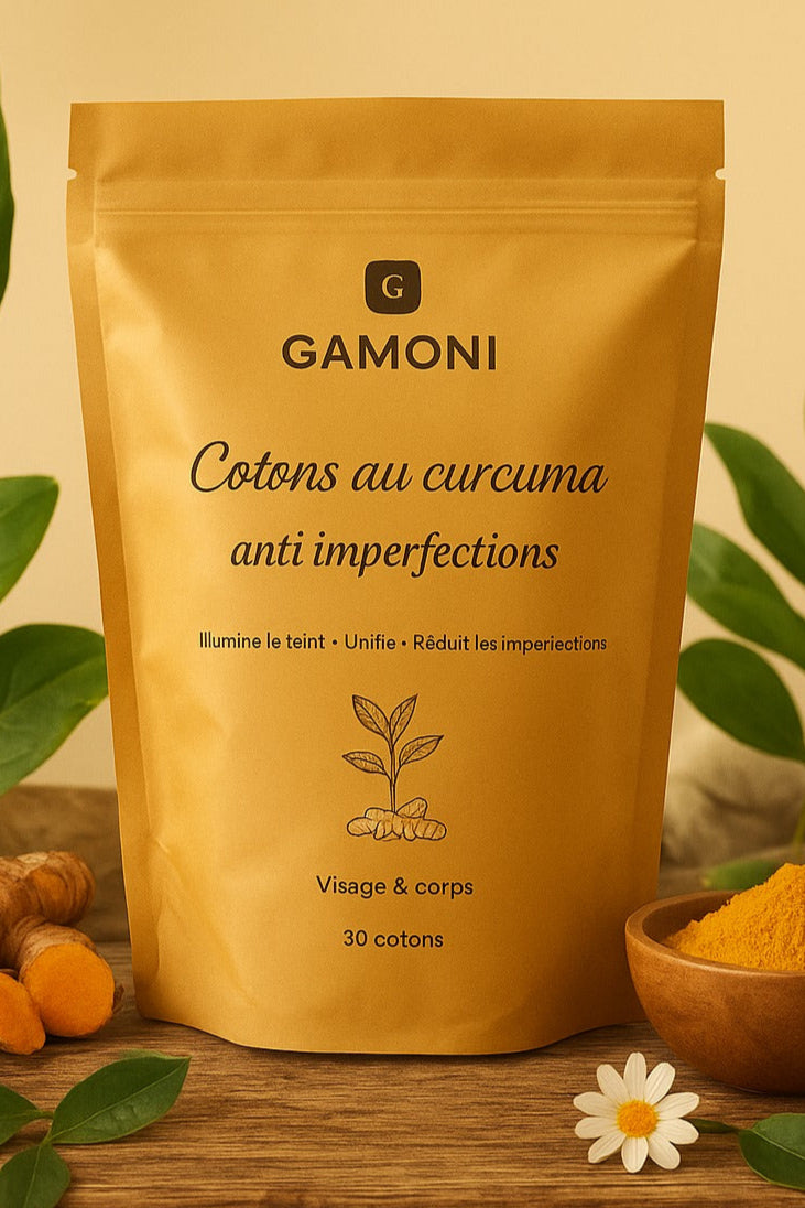 Cotons au Curcuma GAMONI France